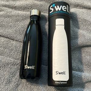 S’Well 17oz midnight black insulated STAINLESS STEEL water bottle